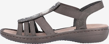 Sandalo di Rieker in grigio