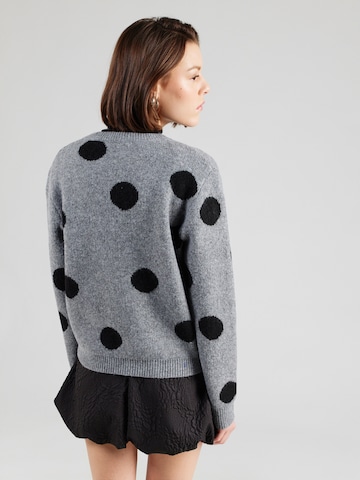 PIECES Pullover 'PCOSLA' in Grau