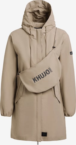 khujo Kurtka przejściowa 'Ameti' w kolorze beżowy: przód