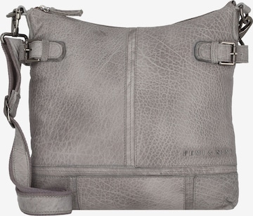 Greenland Nature Crossbody Bag 'Femi & Nine' in Grey: front