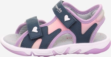 SUPERFIT Sandaler 'PEBBLES' i blå