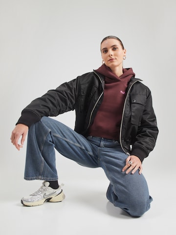 Nike Sportswear Tréning póló 'Phoenix Fleece' - piros