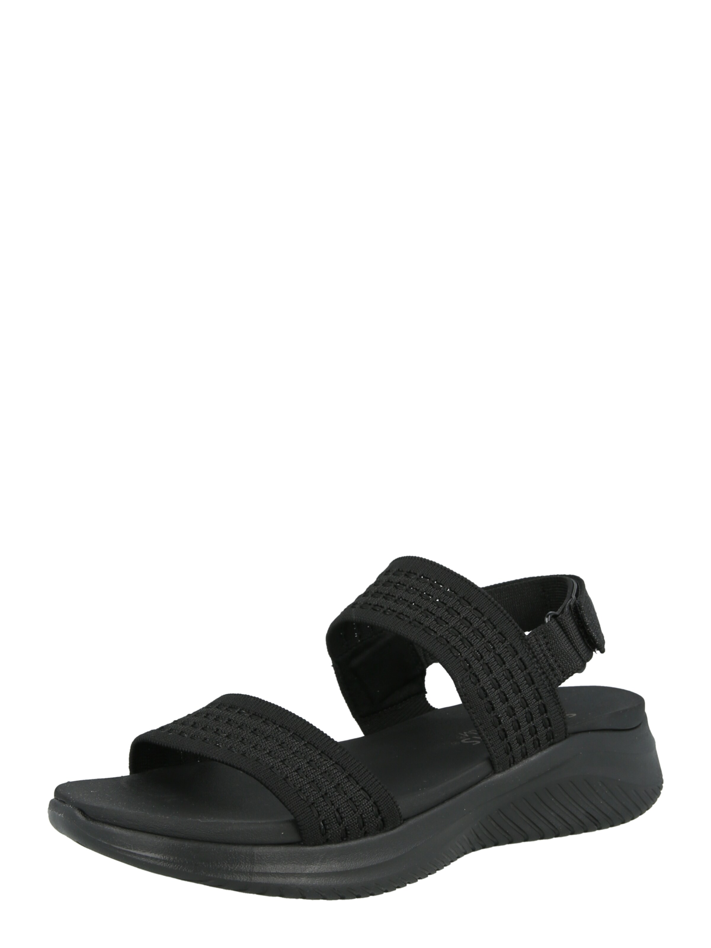 SKECHERS Сандали 'ULTRA FLEX 3.0' в черно: отпред