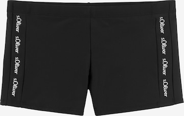 s.Oliver Badeshose in Schwarz: Vorderseite