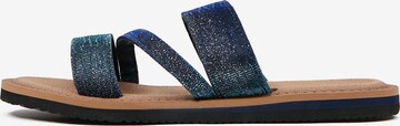 Orsay T-Bar Sandals in Blue