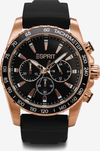 ESPRIT Analog Watch in Black: front