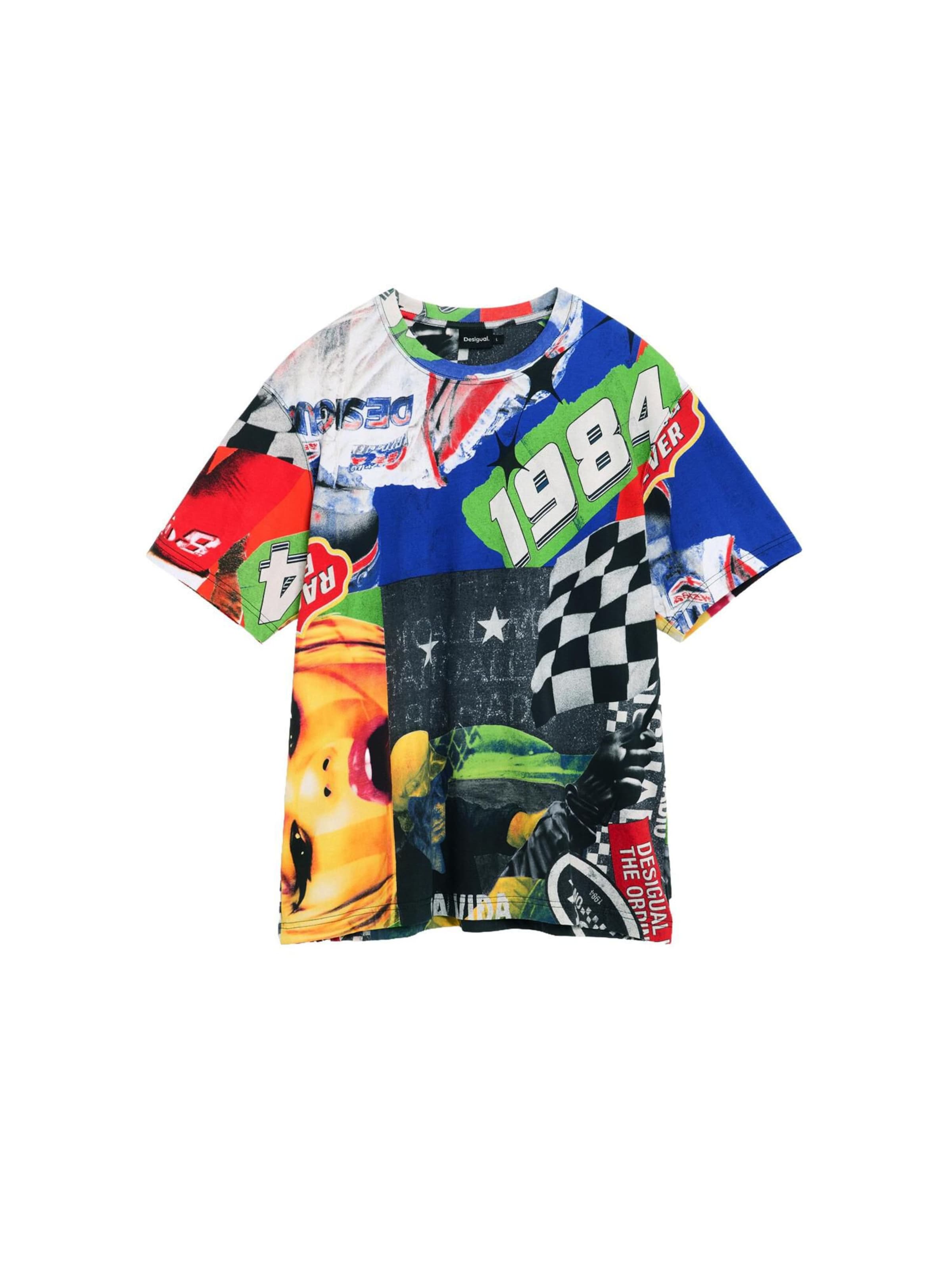 Desigual Shirt in Gemengde kleuren: voorkant