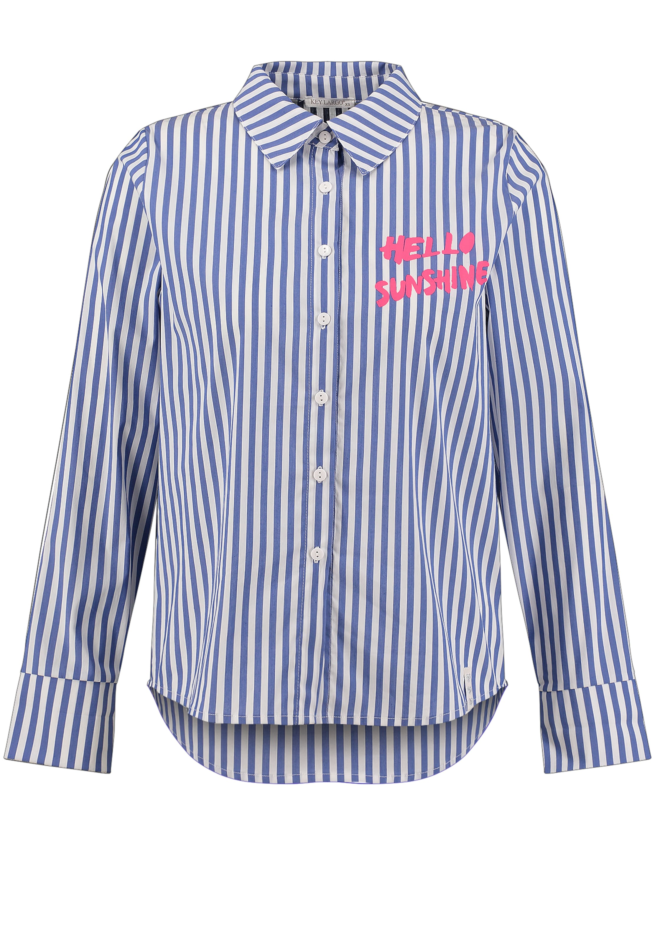 Camicia da donna 'Sunshine' di Key Largo in blu: frontale