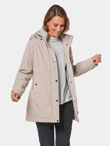 Goldner Übergangsjacke in Beige: predná strana