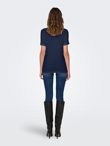 T-shirt 'NINA' ONLY en bleu