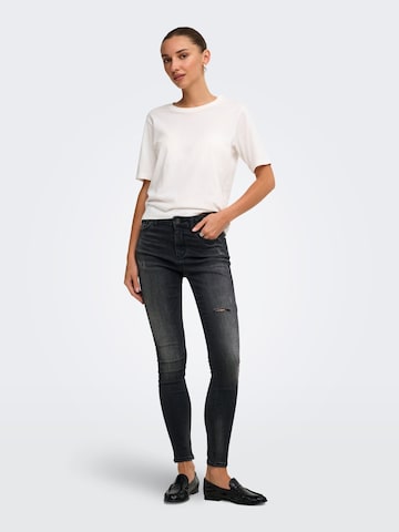 ONLY Skinny Jeans 'ONLWauw' in Zwart