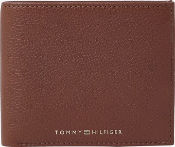 TOMMY HILFIGER Wallet in Brown: front