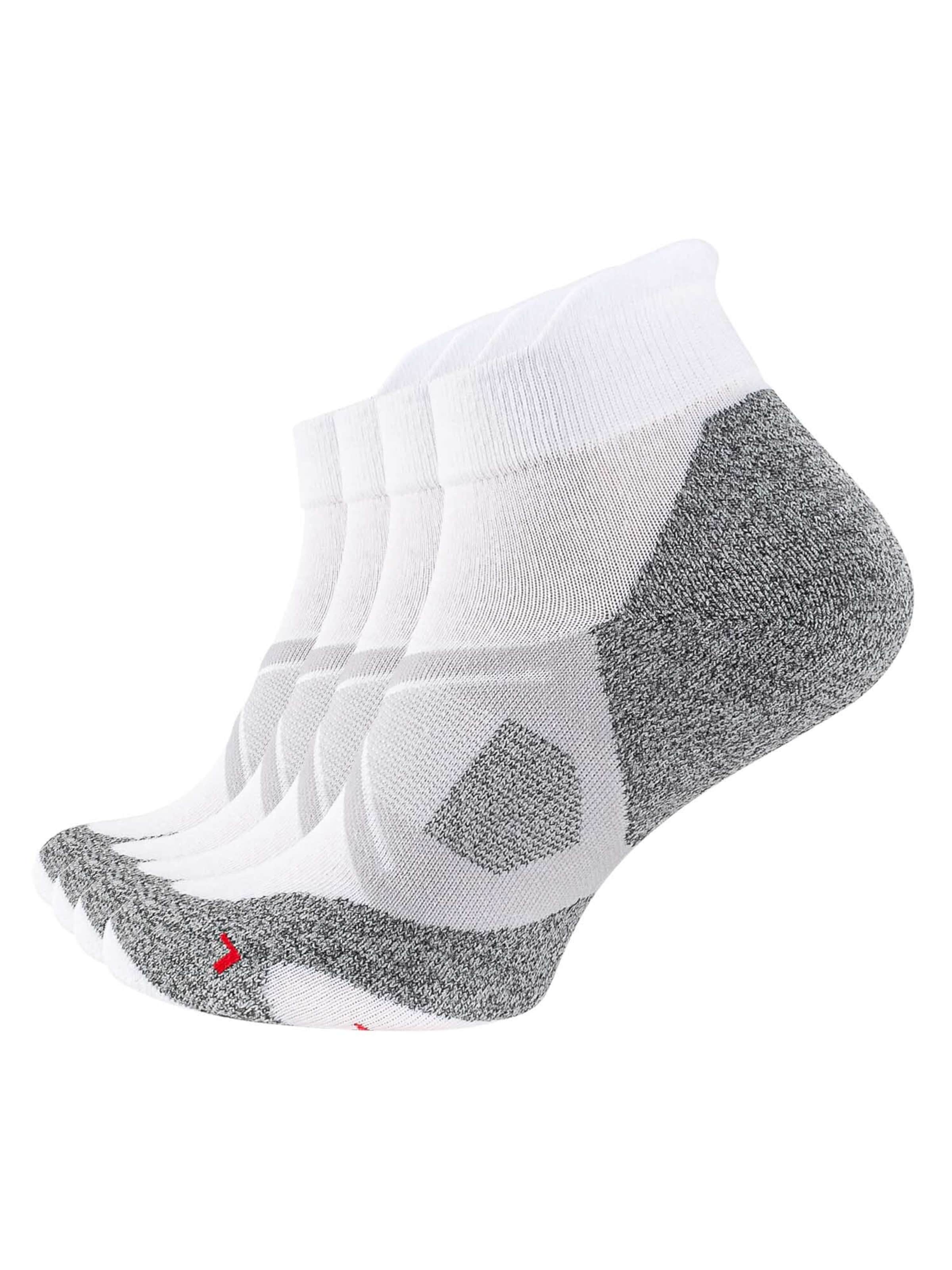 Calzino sportivo di Stark Soul in bianco: frontale