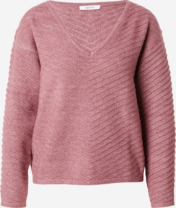 ABOUT YOU Sweater 'Lenni' in Pink: front