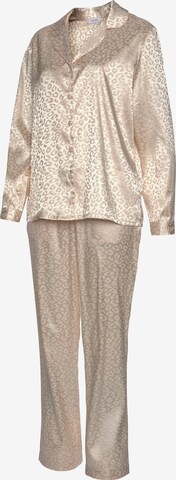 LASCANA Pajama in Beige