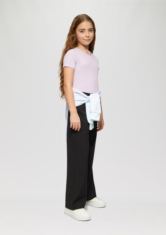 Wide Leg Pantalon s.Oliver en noir