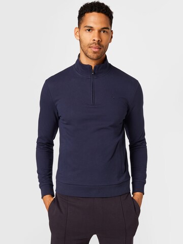 Hackett London Sweatshirt in Blauw: voorkant