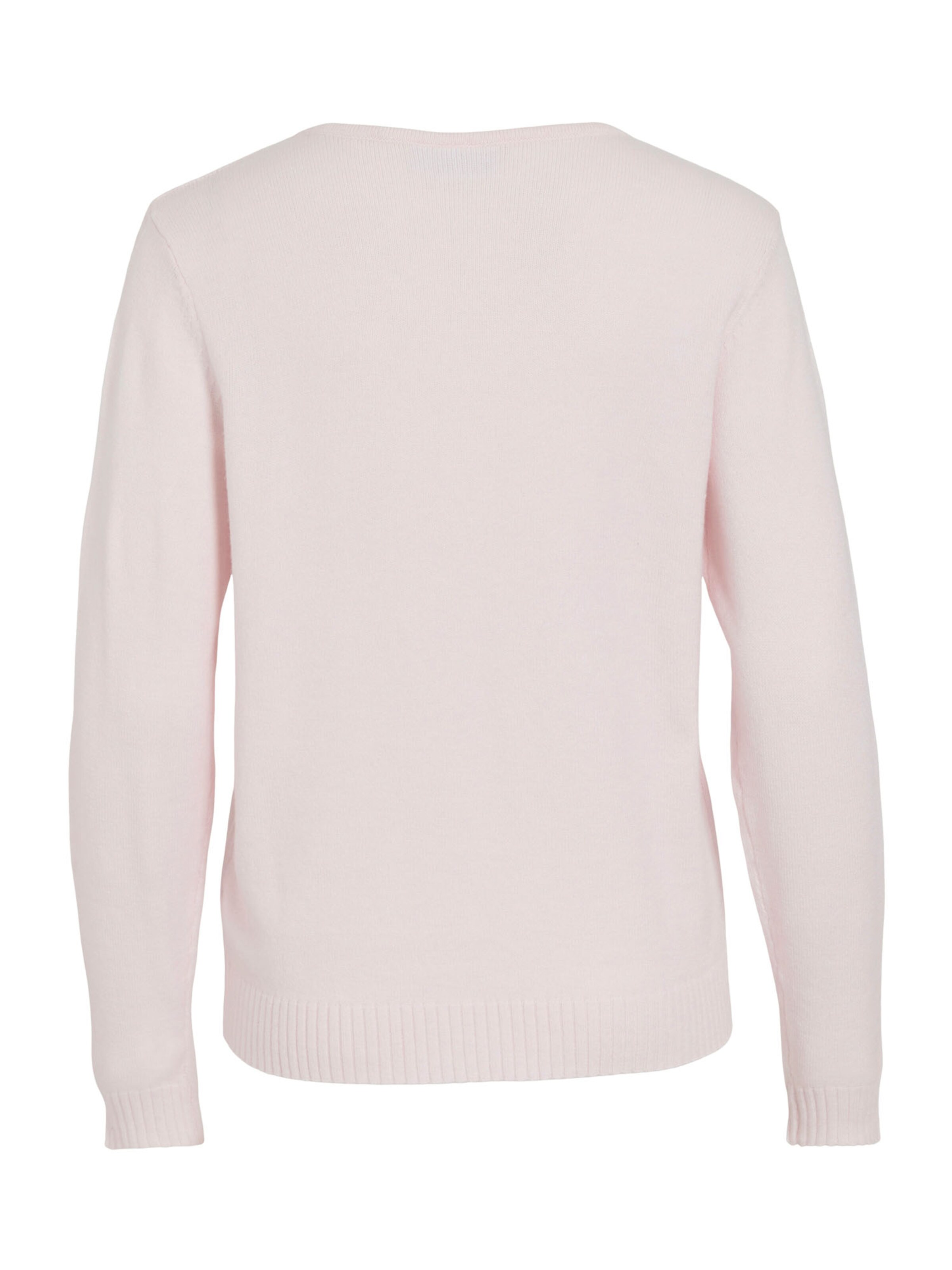 VILA Свитер 'VIRil' в Ярко-розовый