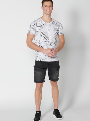 KOROSHI Tričko – bílá