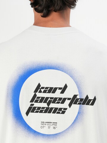 T-Shirt 'ESSENTIAL' KARL LAGERFELD JEANS en gris