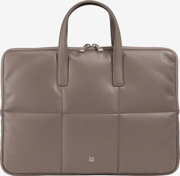 DuDu Laptoptas 'Togean' in Grijs: voorkant