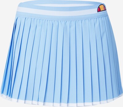 Sportinio stiliaus sijonas 'Hexam' iš ELLESSE, spalva – šviesiai mėlyna / balta, Prekių apžvalga