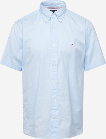 TOMMY HILFIGER Button Up Shirt in Blue: front