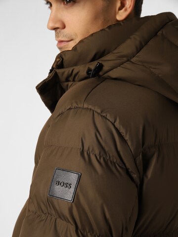 BOSS Winter Coat 'Condolo' in Brown