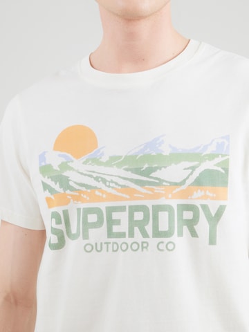 Superdry & Co Тениска в бяло
