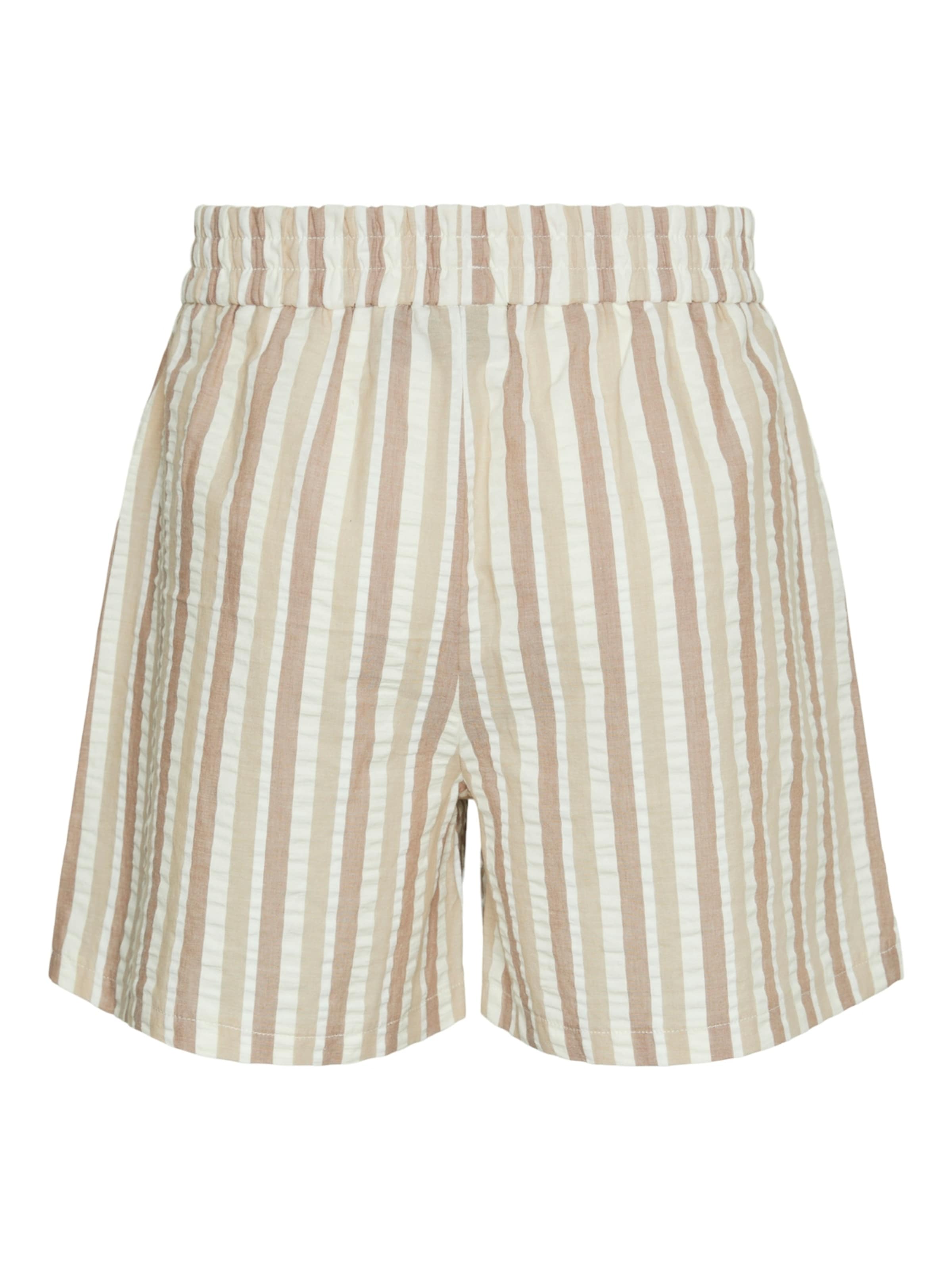 PIECESregular Hlače 'PCAitlyn' - bež boja