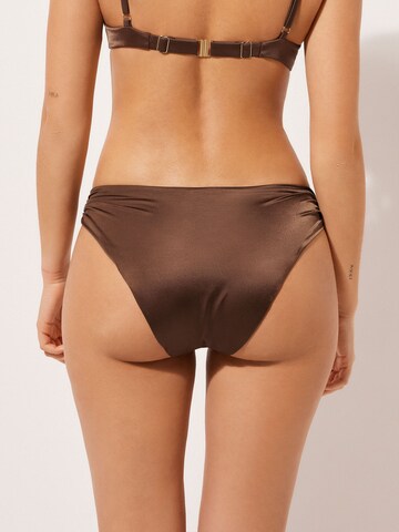 CALZEDONIA Bikini Bottoms in Brown
