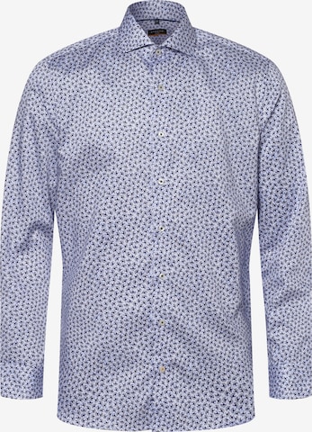 ETERNA Slim fit Button Up Shirt in Blue: front