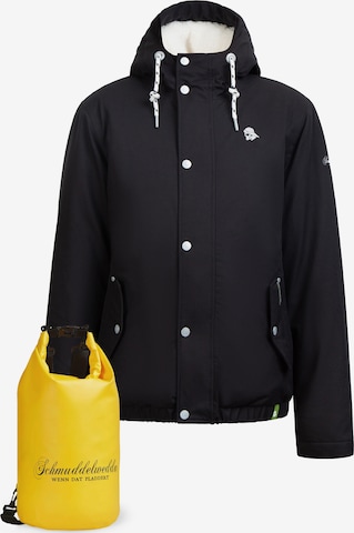 Schmuddelwedda Performance Jacket in Black: front