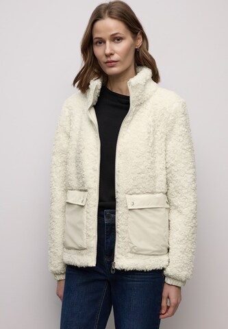 STREET ONE Übergangsjacke in Weiß: Vorderseite