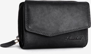 Benthill Wallet in Black: front