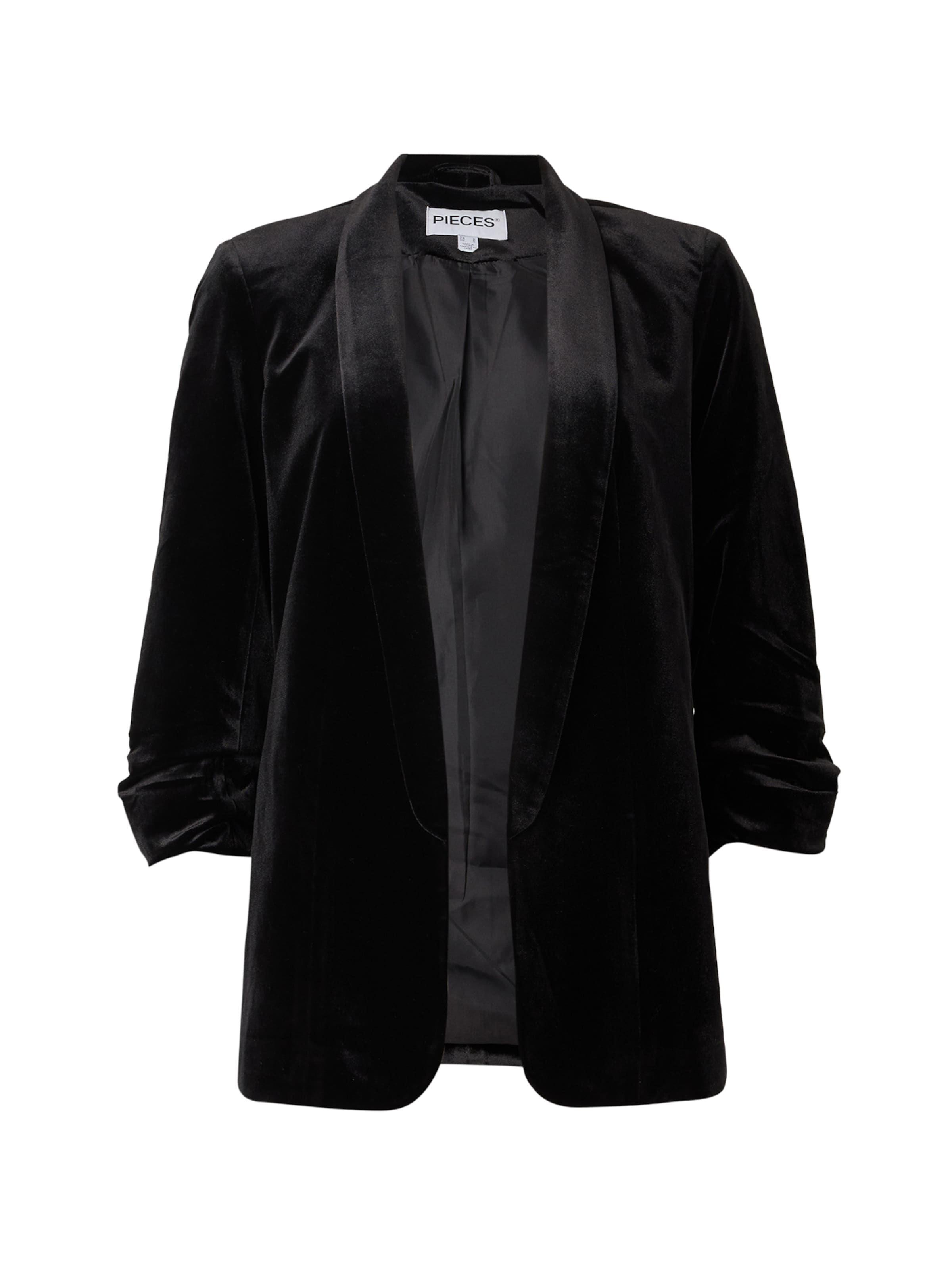 juoda PIECES Švarkas 'PCBOSELLA': priekis