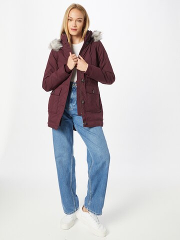 HOLLISTER Between-seasons parka in Red