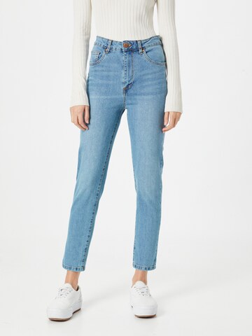 Coupe slim Jean Cotton On en bleu : devant