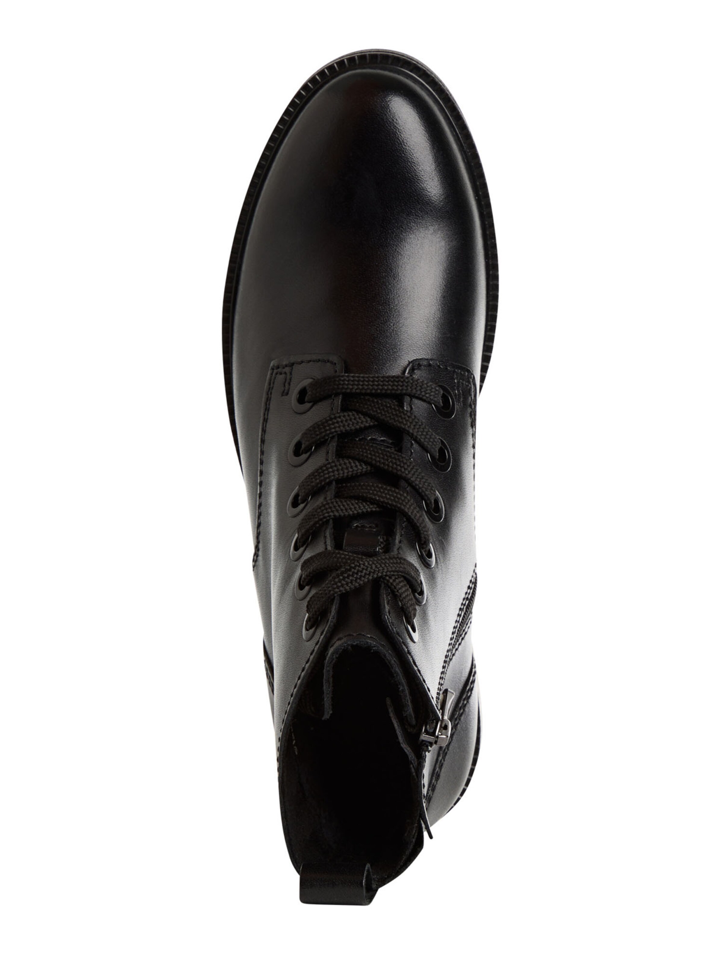 MARCO TOZZI Μποτάκι με κορδόνια σε μαύρο