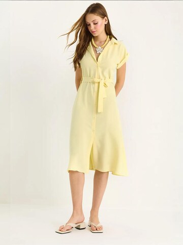 Bianco Lucci Jurk in Geel