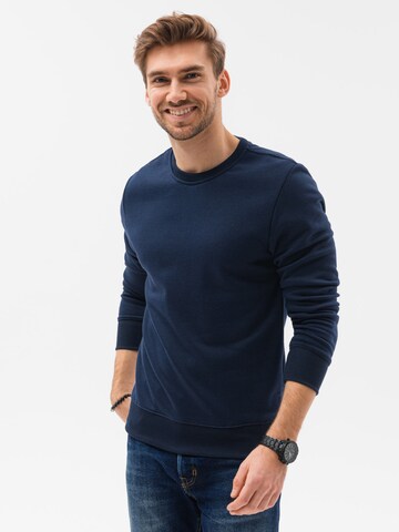 Ombre Sweatshirt 'B978' in Blau: Vorderseite