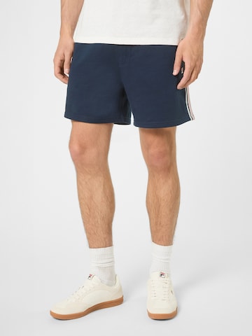 Pantalon 'DIECIMO regular heritage tape sweat shorts' FILA en bleu : devant