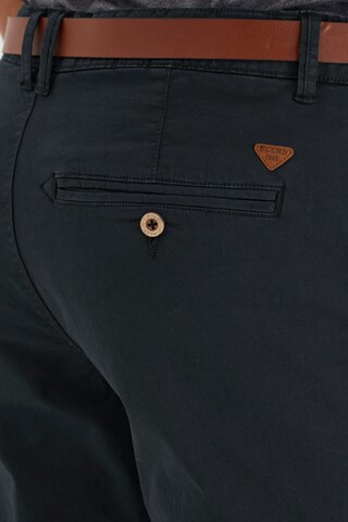 BLEND - Regular Calças chino 'BRANE' em preto