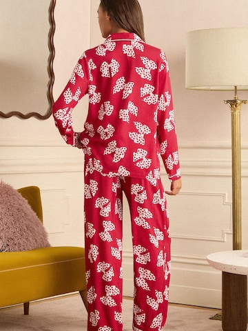 love & roses Πιτζάμα σε κόκκινο