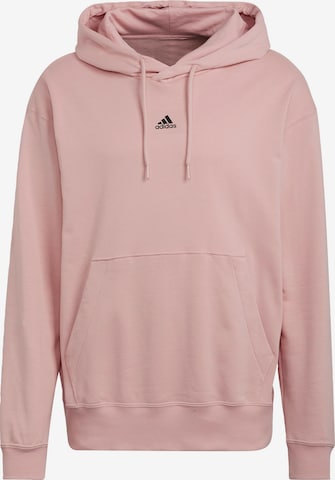 rožinė ADIDAS SPORTSWEAR Sportinio tipo megztinis: priekis