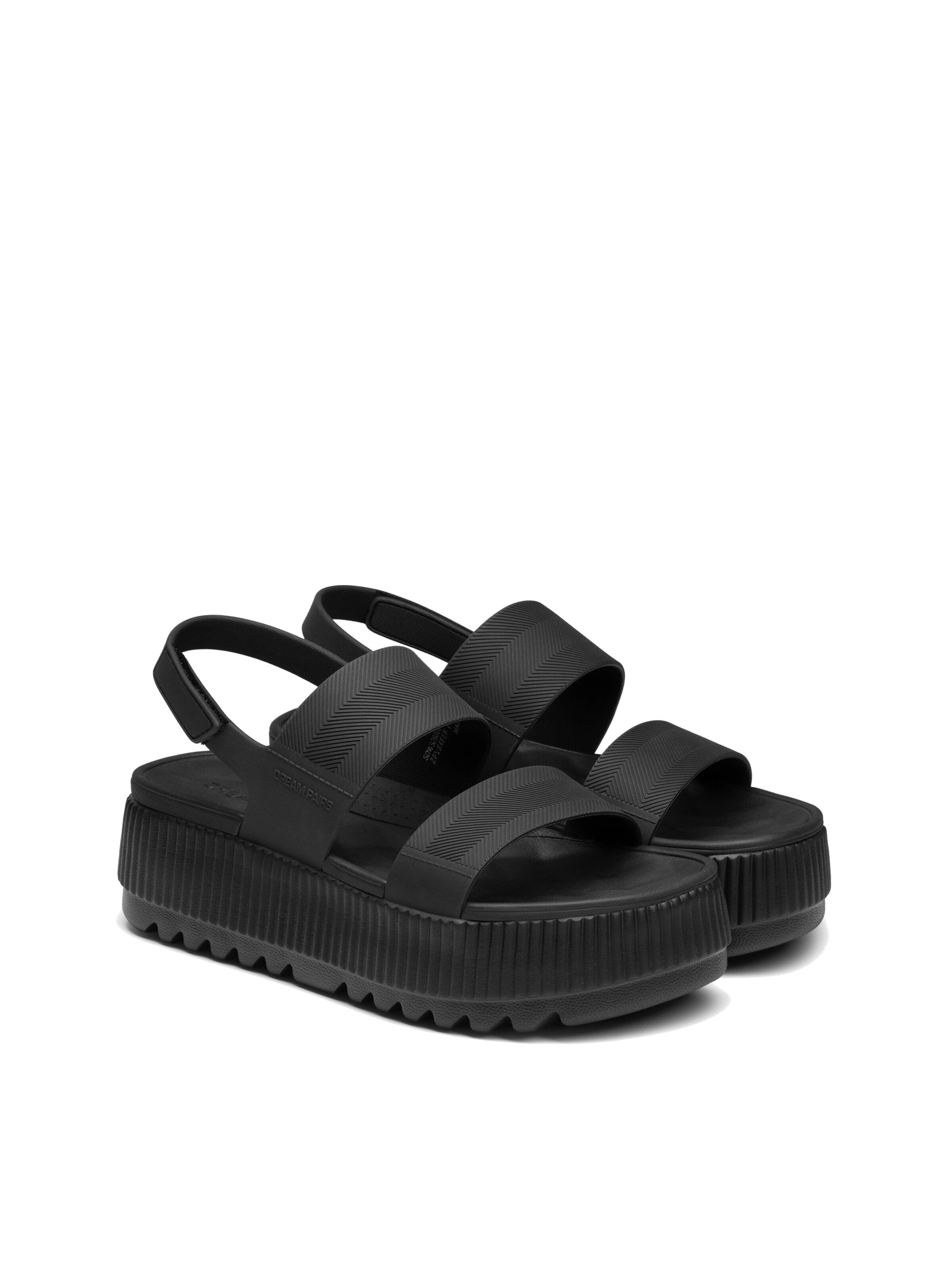 Dream Pairs Sandal i svart