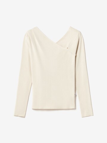 Le Temps Des Cerises Pullover 'Lina' in Beige: Vorderseite