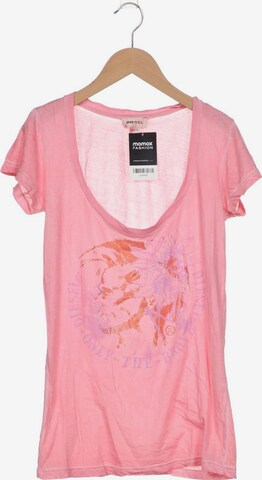 DIESEL T-Shirt XS in Pink: predná strana