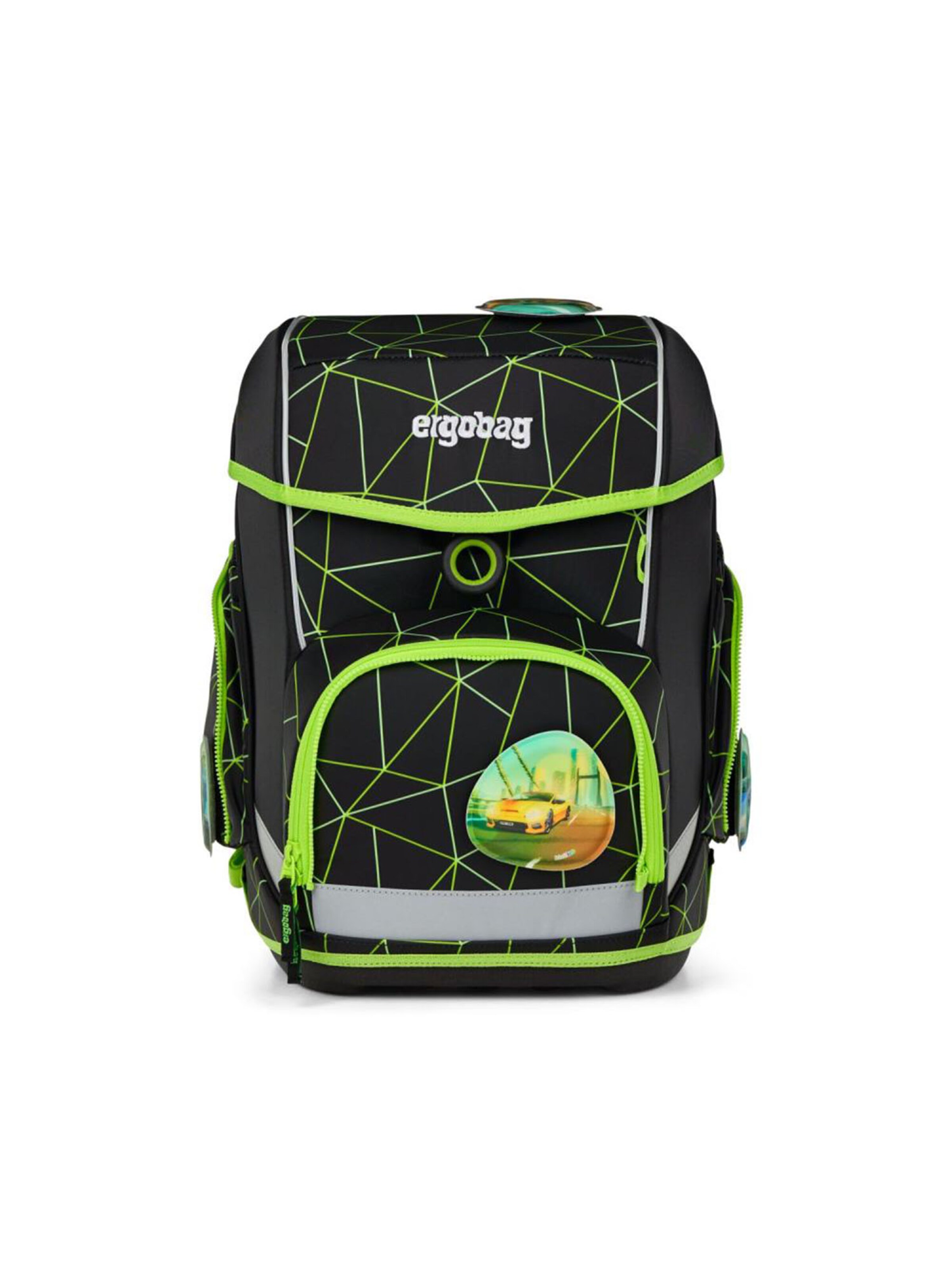 ergobag Rucksack 'Cubo Set 5 tlg'‌‌‌‌‌‌‌‌‌ in Grün