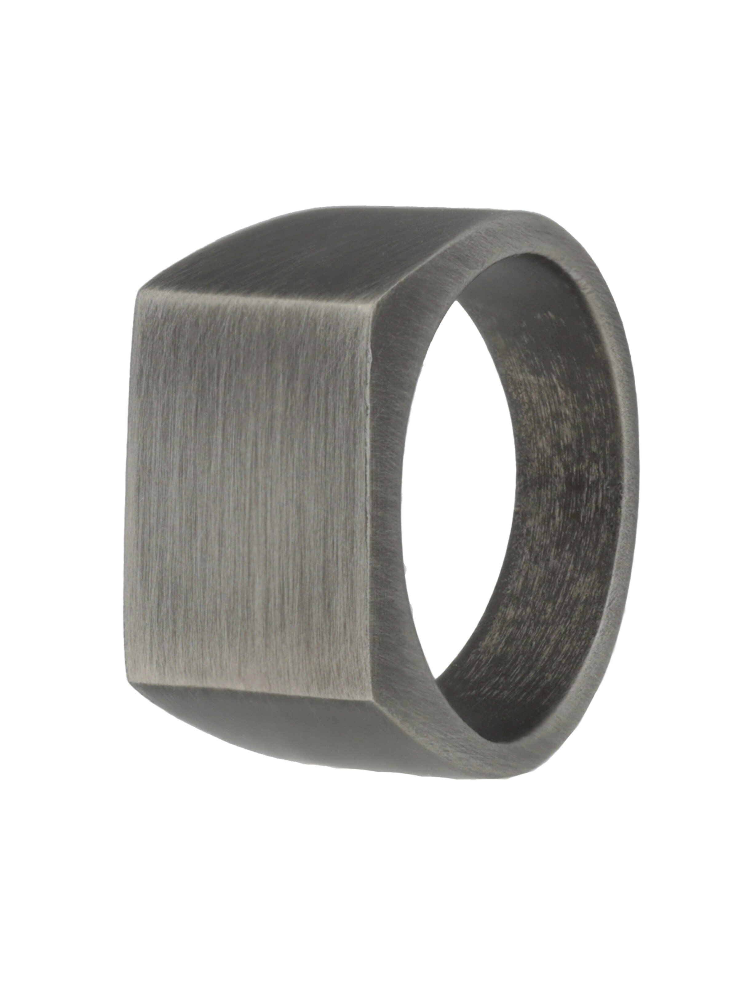 Lucardi Ring in Silber: Vorderseite